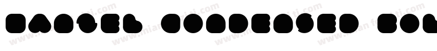 Hanzel Condensed Bol字体转换